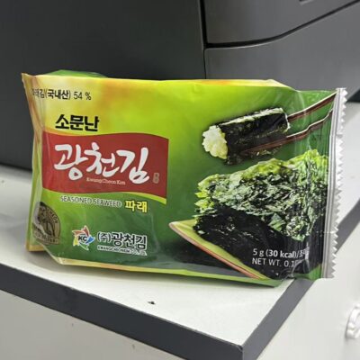 韩国海苔原味5g