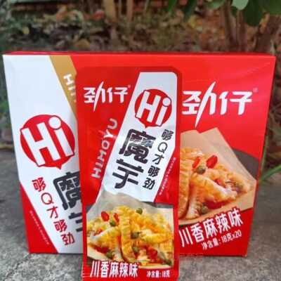 劲仔魔芋爽川香麻辣味
