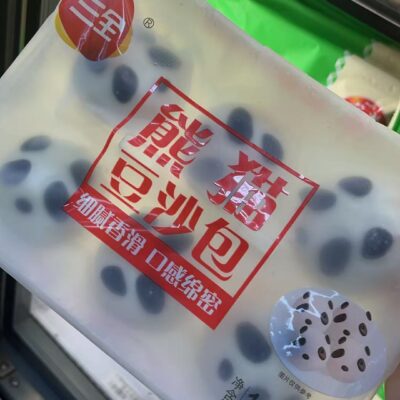 三全卡通包熊猫豆沙包180g