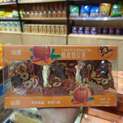 每遇陈皮四红茶144g