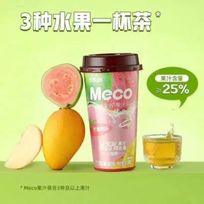 香飘飘芒果芭乐味MECO果汁茶 400ML