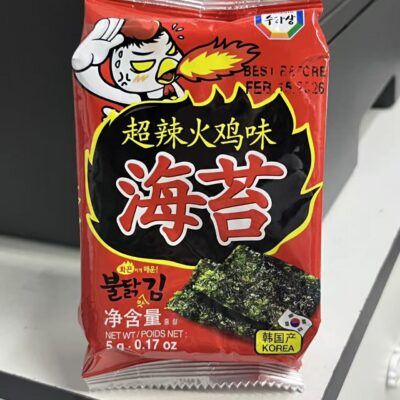 韩国超辣火鸡味海苔5g