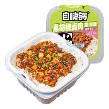 自嗨锅黑胡椒卤肉盖浇饭 262G