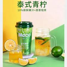香飘飘泰式青柠味MECO果汁茶 400ML