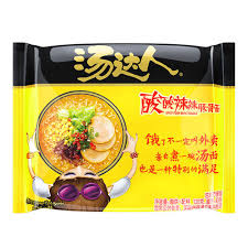 统一汤达人酸酸辣辣豚骨面袋装方便面 130G