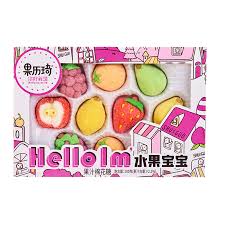 果历琦水果宝宝棉花糖