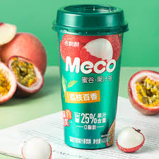 香飘飘荔枝百香味MECO果汁茶 400ML