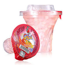 喜之郎蜜桃味CiCi果冻爽 218G