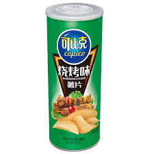可比克烧烤味薯片 105G