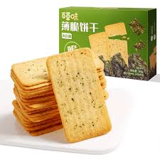 百草味海苔味薄脆饼干 308G
