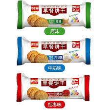嘉士利早餐饼干牛奶/原味/红枣味167g