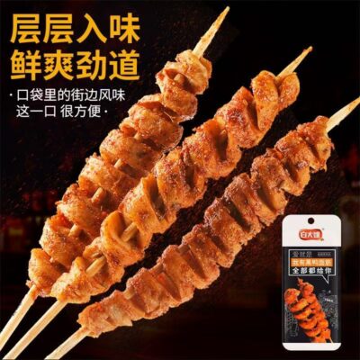 白大姐痴情黑鸭味烤面筋 28G