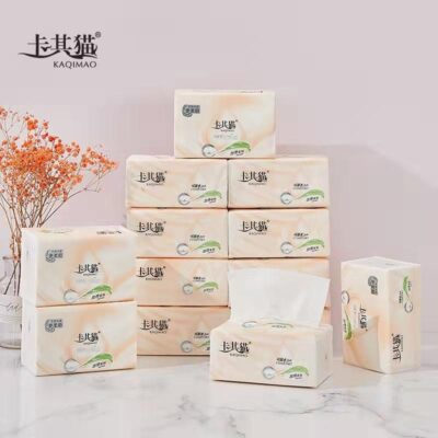 卡其猫极柔韧系列抽纸 360抽