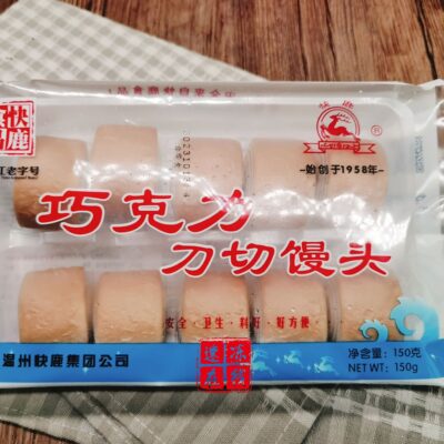 快鹿巧克力刀切馒头 150G
